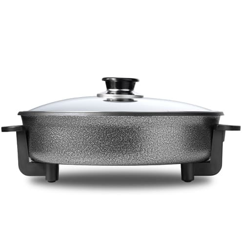 Multifunktionell Grillpanna 30 cm, Svart Svart