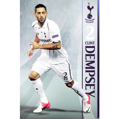Tottenham Hotspur Poster Dempsey 90