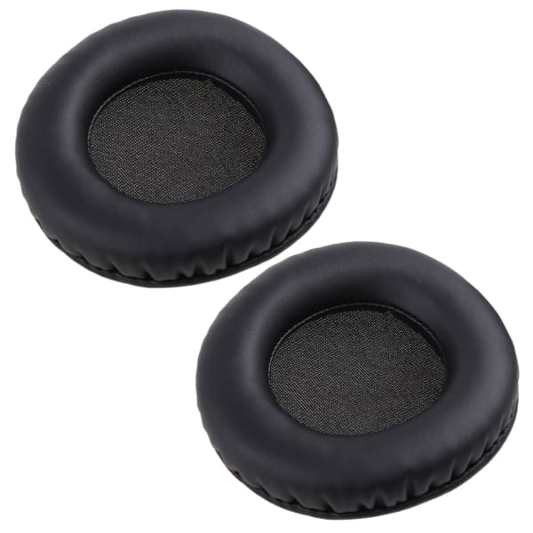 2 stk. sorte erstatningsørepuder til Sony MDR-V700 Z700DJ headset