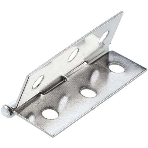 SODIAL(R) 2 stk rustfrie 2 tommer 4,4x3,1 cm skapdørhengsler maskinvare