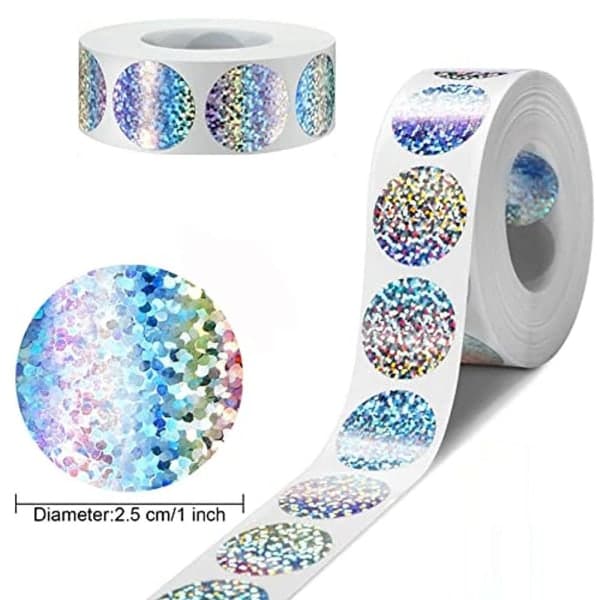 Scratch Off Stickers Coating Labels DIY Lottery