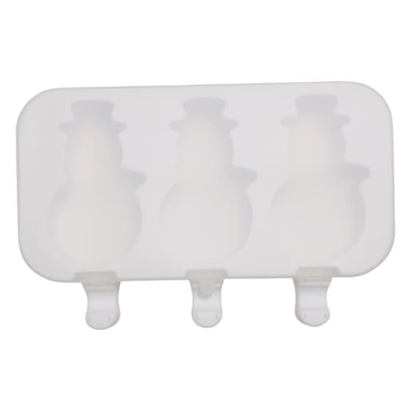 Julesnemand Cakesicles Silikoneform - Bakecake Vit white