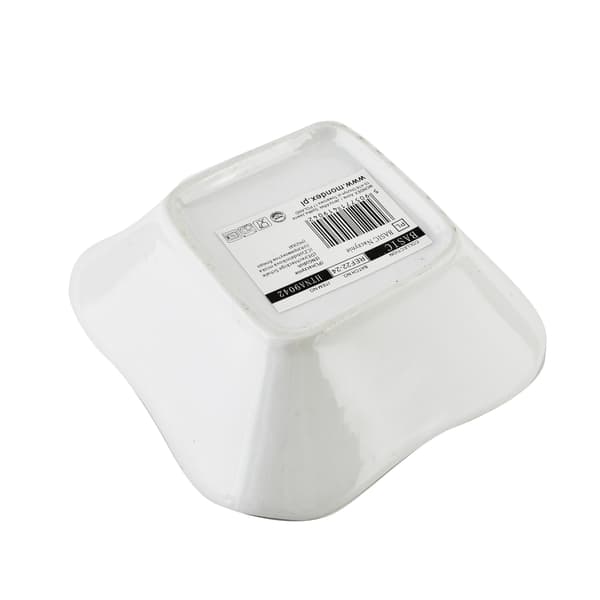 Serveringsskål Porselen BASIC BASIC 12x12x4 cm Hvit 1 stk