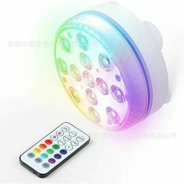 Lay-Z-Spa 7-farget LED-boblebadtilbehør undervannslys