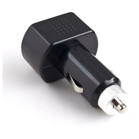 12V-24V digitalt bilvoltmeter sigarettenneruttak LED-display batterispenningsmåler indikator svart