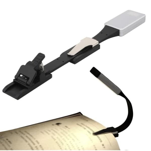 Book Reading Light, Rechargeable Reading Lamp for Reading in Bed
