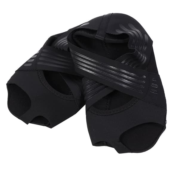 Yogaskor för kvinnor och flickor, mjuk sula, halkfria, professionella elastiska yogaskor för inomhusbruk (37/38)