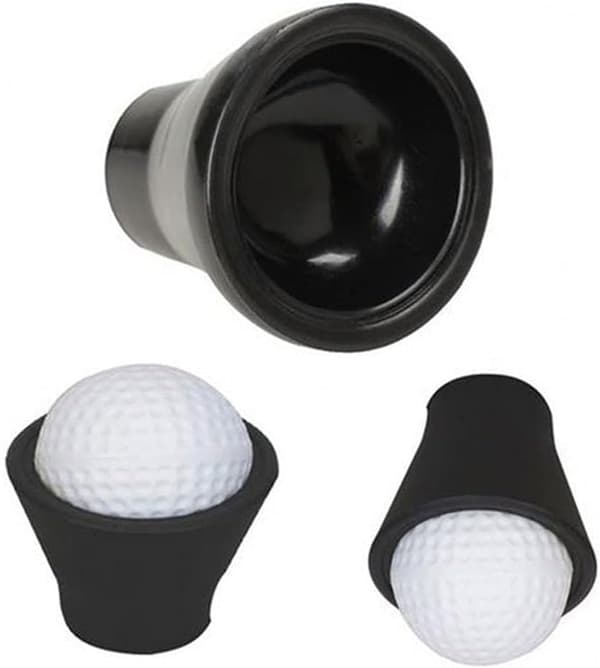 4 st golfbollssugproppar, svarta golfbollssugproppar, golfbollssugproppar, golfbollssugproppar, gummigolfbollssugproppar, golfgrepp, golftillbehör