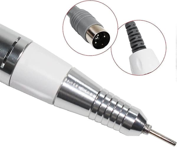 Electric Nail Art Drill Pen Handle - Professional Manicure Pedicure Tool