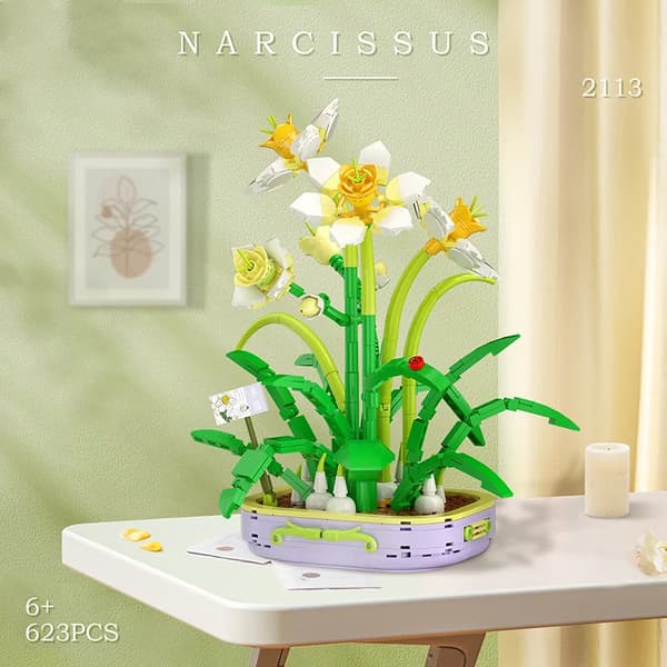 Narcissus Blomst Byggeklosser 2115 2115