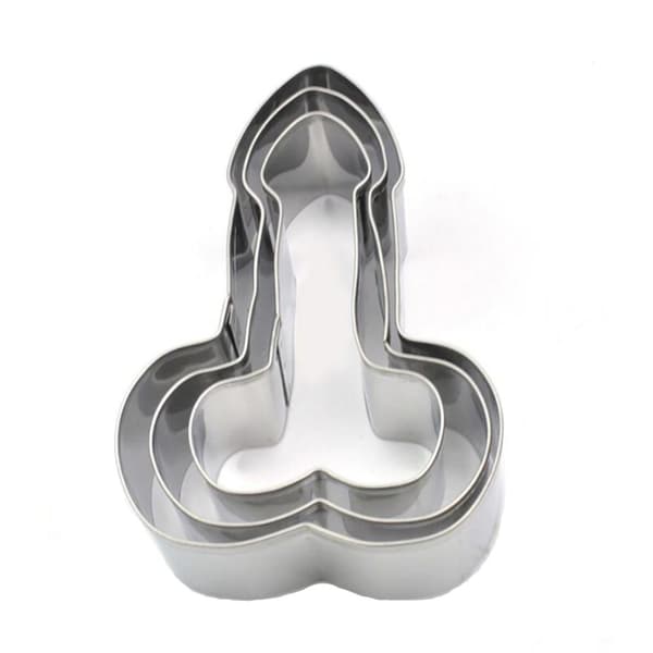 Penisbageforme 3-pak Silver silver