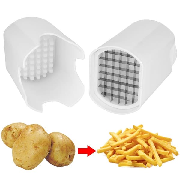 Pommes frites-kutter i rustfritt stål
