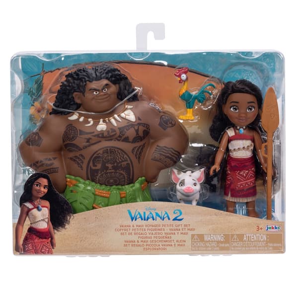 Moana-nukkesetti Mauilla, 15 cm läpipainopakkaus