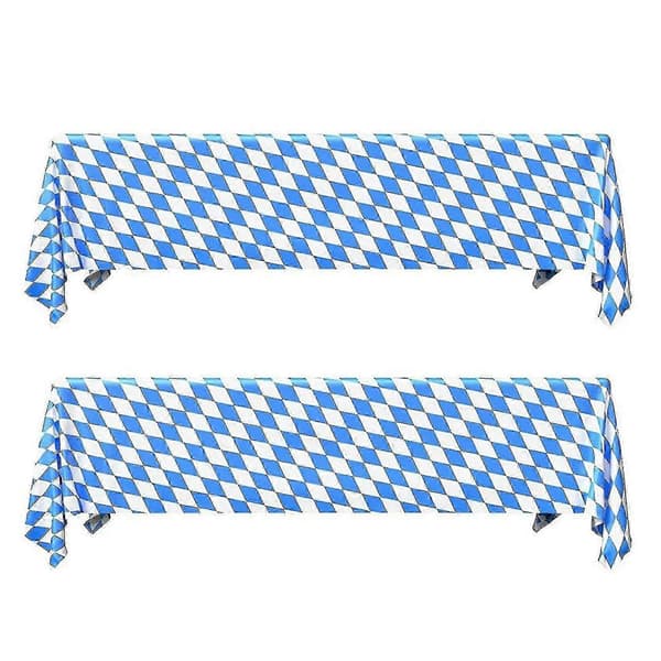 2-delt Oktoberfest dug og dekorative tilbehør