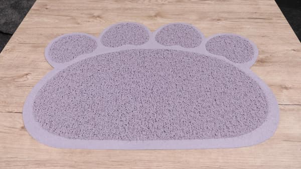 Genius Ideas GI-191636 Matskålsmatta för katt 45x60 cm PVC