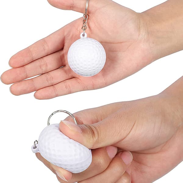 7 stk. mini-fotballnøkkelringer S