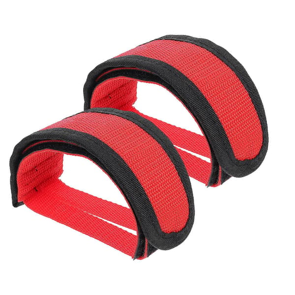 1 Pair Bicycle Foot Support Straps Adjustable Pedal Straps Bike Accessories