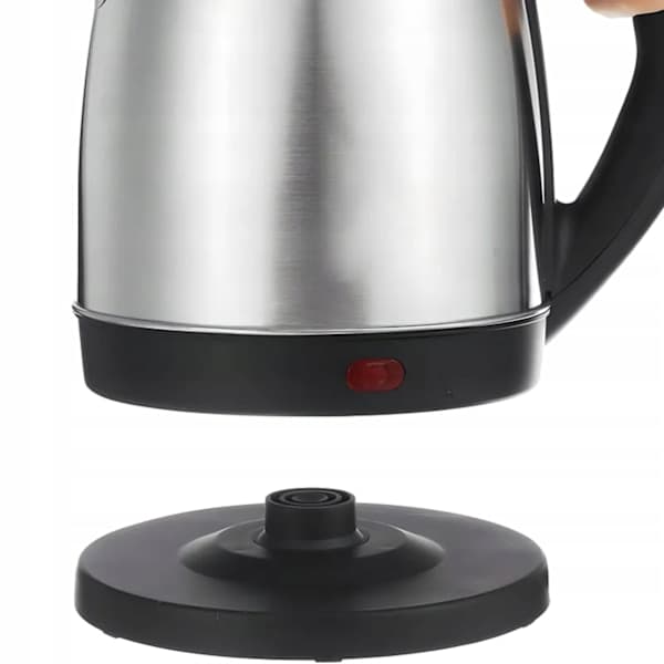 Cordless Stainless Steel Kettle 1.8 L 1000 W With 360° Base And Automatic Shut-off