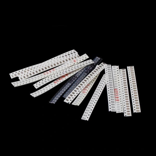 320 stk 16 værdier 10PF-22UF 1206 SMD Kondensator Sorteringssæt