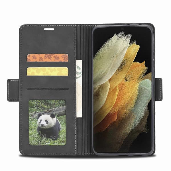 Leather Case for Samsung Galaxy S21 Ultra 5G