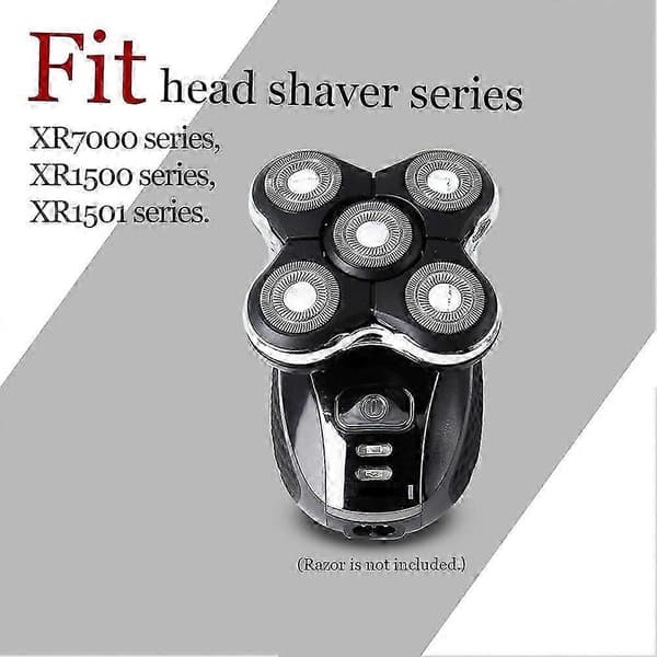 3 STK Blade Pro Erstatningshode for Remington Balder Pro XR7000 5 Dual Track Barberhoder Profesjonelt Erstatningshode