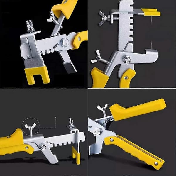 Tile Leveling System Clamp Floor Clamp Tile Locator Tile Laying Aid Clamp Adjustable Floor Clamp for Floors Walls