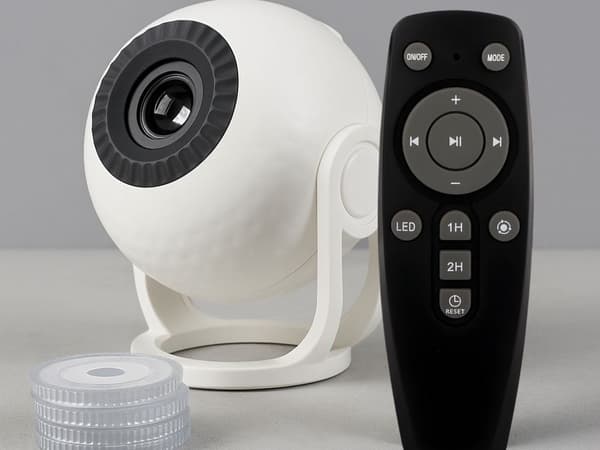 Romprojektor 4K - LED-stjernelampe med fjernkontroll 444