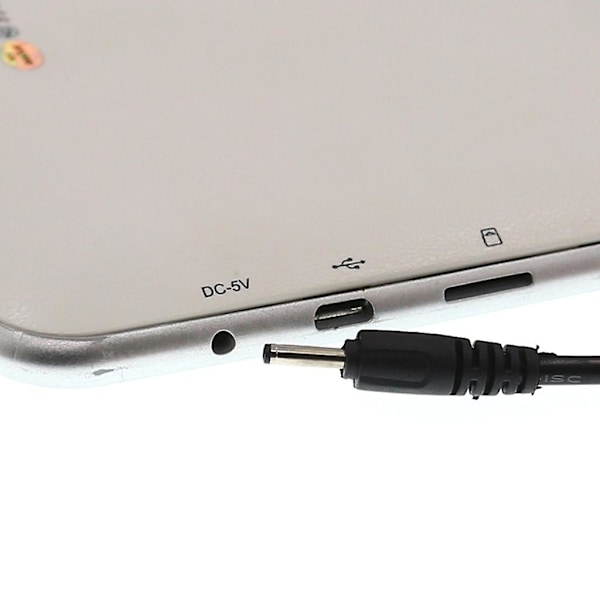 USB - DC 1,1 mm 0,7 mm 1,7 mm 2,5 mm 5 V DC -liitin virtajohto 5 V:n adapterille 5.5x2.5mm