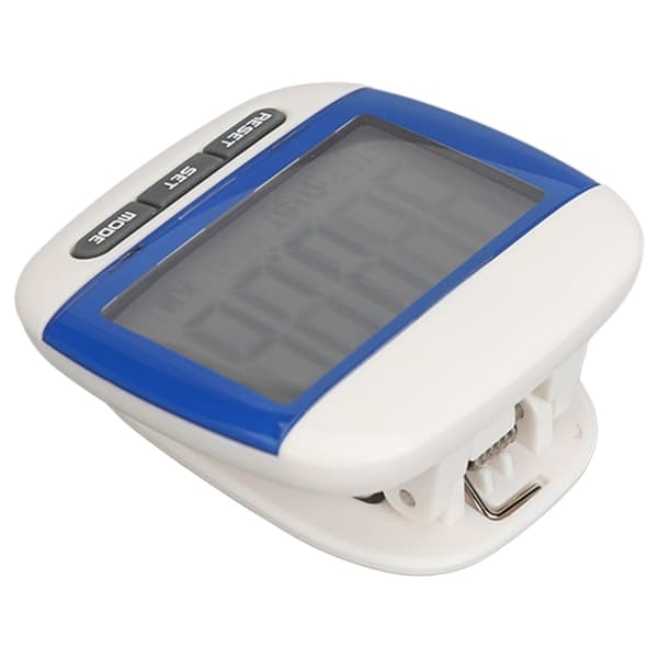 Pedometer for Seniors and Adults - Blue, Large LCD Screen, Step, Calorie, and Distance Counter