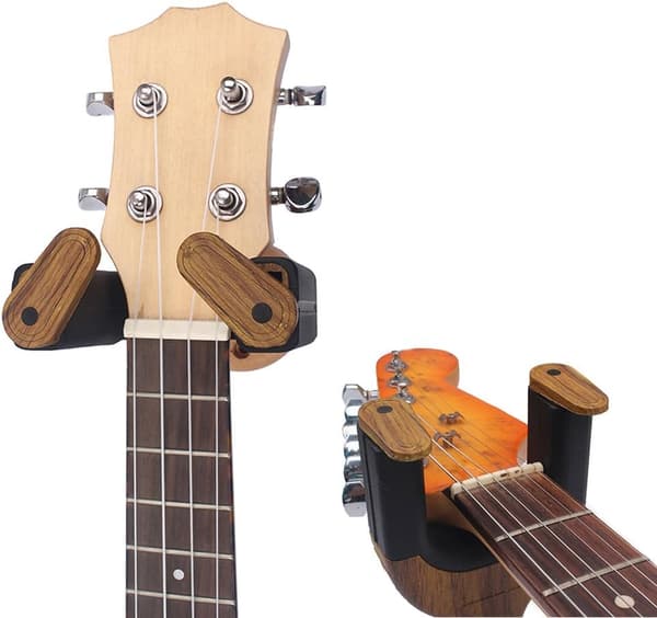 Trägitarrväggfäste, väggmonterad gitarrhållare