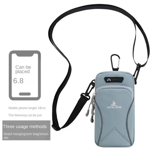 Løping Armveske Sport Telefon Armveske LYSEBLÅ Lyseblå