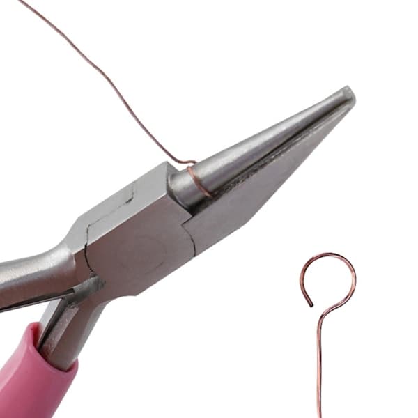 6 stk. buet tang til perlefremstilling, halskæder, øreringe, armbånd, DIY-værktøj