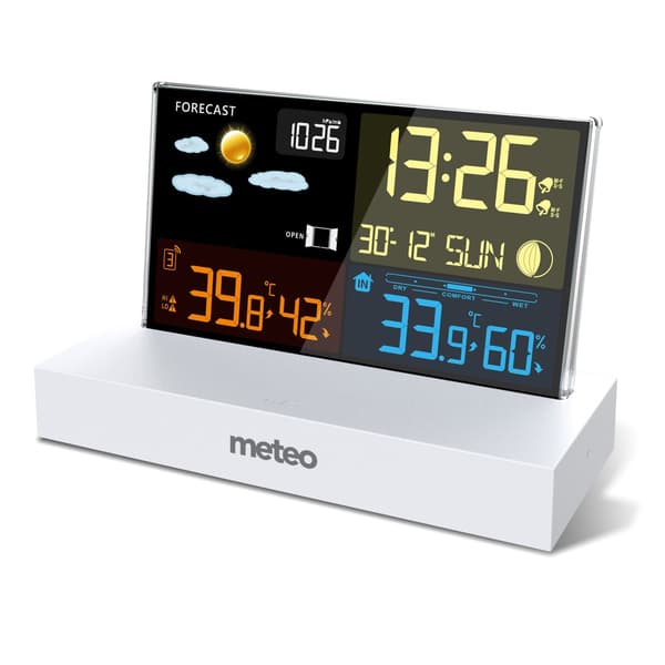 METEO SP110B väderstation med DCF, vit