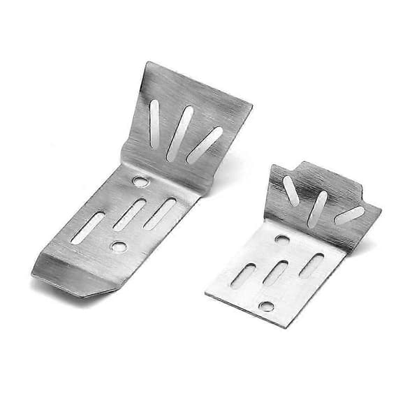 Glidplate og chassisbeskytter i rustfritt stål for Arrma 1/18 Grom Armor