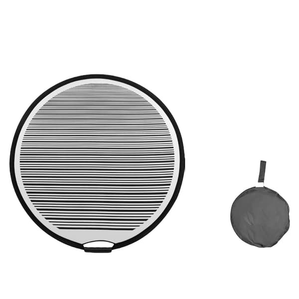 Bilbucklareflektorbräda för upptäckt av bilkarossbucklor Vikbar randig panel 35cm 60cm 70cm 80cm