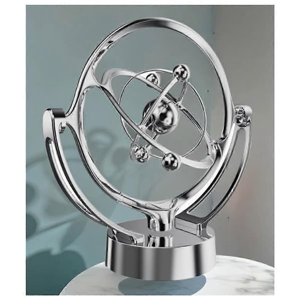 Earth Motion skrivebordsmodel roterende magnetisk planetarium-dekoration USB