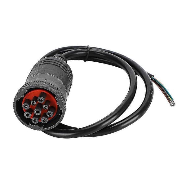 J1939-9pin diagnostisk kabeladapterstik til Cummins Universal lastbiltilbehør