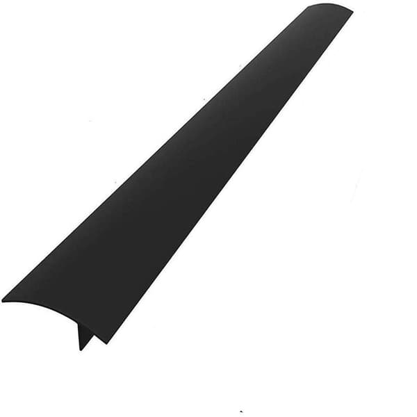 Stove trim - keeps clean between stove and cabinet 61.5 cm Black 1-pack