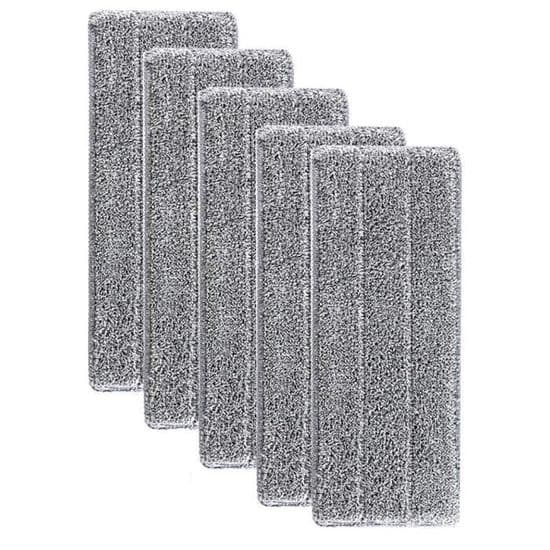 Mikrofibermopper til moppe, rengøringsovertræk, moppehoved til fladmoppe 33x12 cm