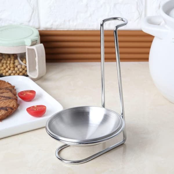 Skeholder i rustfrit stål, lodret redskabsholder til restaurantkøkkenbordplade, 1 stk.