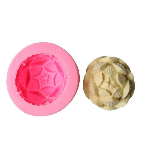 Multifunksjonell 3D-form - Rose - Silikon