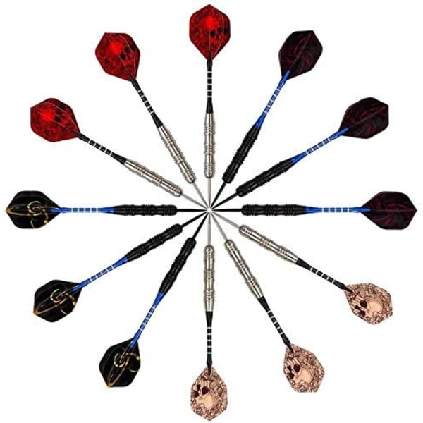Grams Dartset med metallspets, Dartset med metallspets, Metalldart för