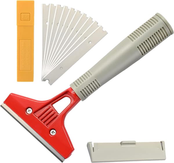 Industriell skrape med 10 blader (21*10 cm), Plancha-skrape for Wa