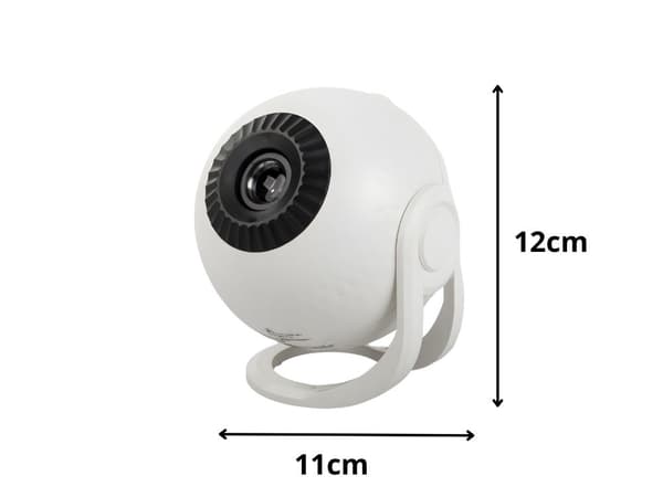 Romprojektor 4K - LED-stjernelampe med fjernkontroll 444