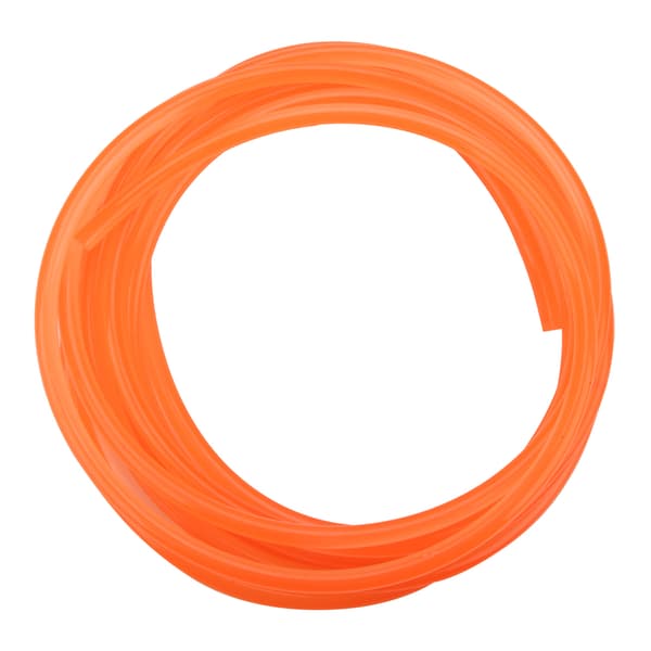 Orange PU Polyurethane Round Belt Smooth Surface Drive Transmission 8mm 5m