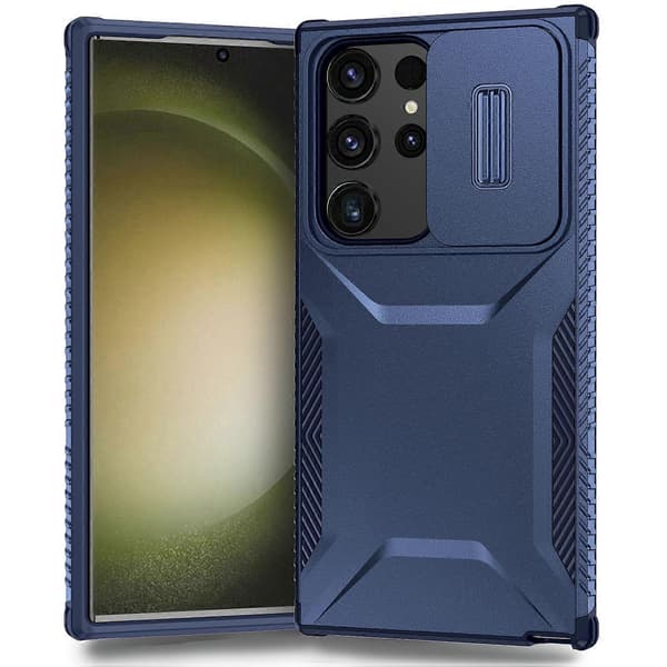 Skydbart Camshield-telefoncover (Til Samsung Galaxy S23 Ultra 5G)