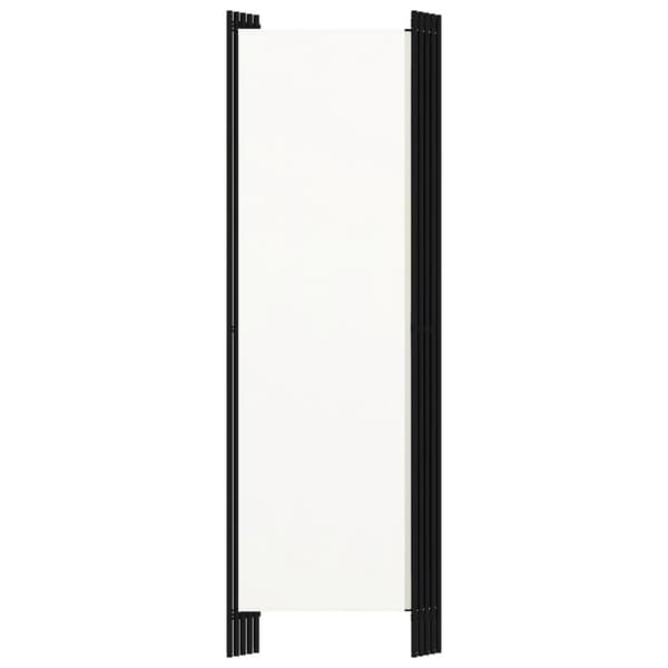vidaXL Room Divider 5-Panel White 250x180 cm Vit white