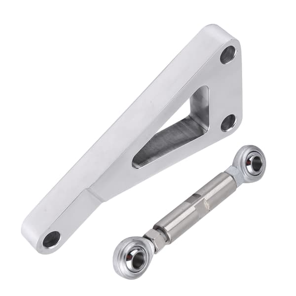Polished Aluminum Alternator Bracket Kit Water Pump Lwp Bracket Set for Chevy SBC 350