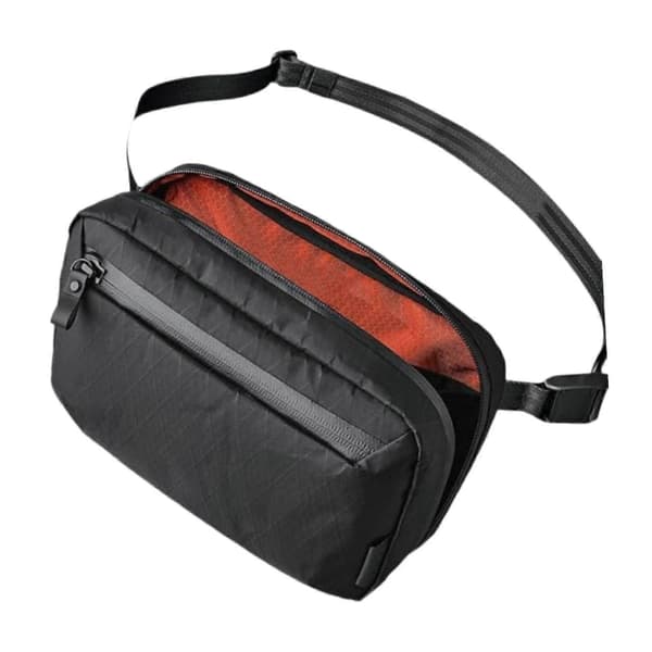 Crossbody Bag Portable Chest Pack Compatible with Running Climbing Electronics, Cables