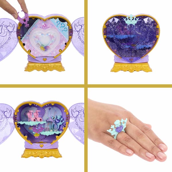 Disney Prinsesse Ariel Hjerte-stav med dukke og tilbehør Multifärg
